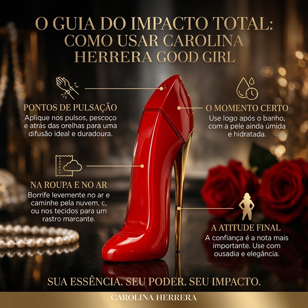 Detalhes de Carolina Herrera Good Girl: Descubra o Poder da Sua Fragrância Icônica com fragrâncias